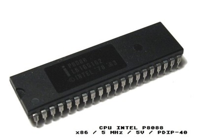 CPU intel 8088 P8088 XT 4.77 MHz i8088 i8086 PC XT