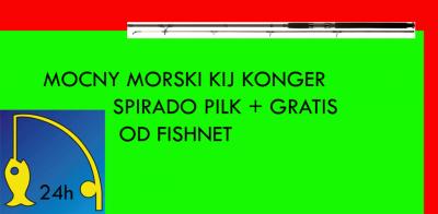 KONGER SPIRADO PILK 2,7 NA DORSZE +GRATIS FILM DVD