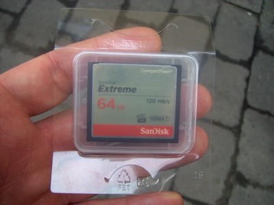 Karta Pamięci CompactFlash CF 64GB SanDisk Extreme