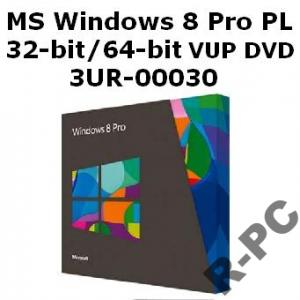 MS Windows8 Pro 32bit/64bit VUP BOX 3UR-00030 fVAT