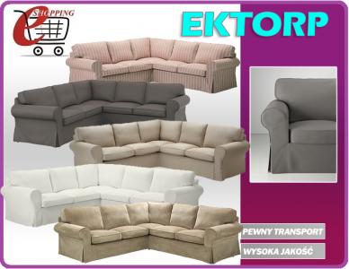 IKEA sofa kanapa narożna 2+2 EKTORP narożnik - 5666855764 - oficjalne  archiwum Allegro