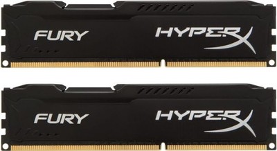 HYPERX DDR3 Fury 16GB/ 1600 (2*8GB) CL10 BLACK