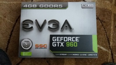 EVGA GeForce GTX 960 4GB SSC