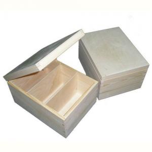 Drewniane pudełko na zdjęcia 24x18x13,5 cm