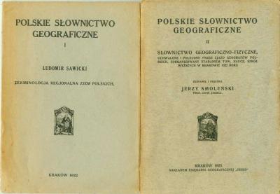 Polskie słownictwo geograficzne (cz.1-2) 1922-25 r