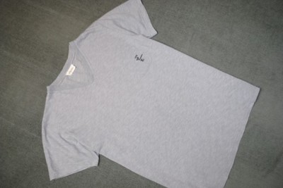 DIESEL__szary t-shirt koszulka__logo__XL_