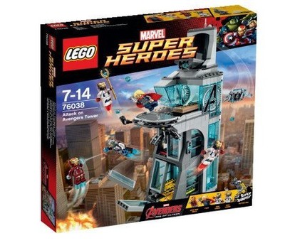 LEGO SUPER HEROES Atak Na Wieżę Avengersów 76038