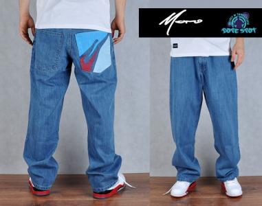 Spodnie XL Moro Sport  M Baggy Jeans Lt