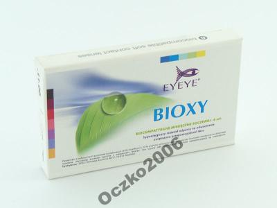 Soczewki Barnaux Eyeye Bioxy 6szt + płyn GRATIS!