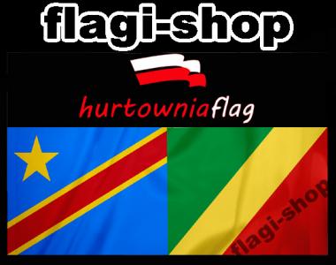 Flaga Kongo Flagi Demokratycznej Republiki Konga
