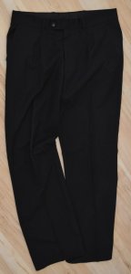 Czarne spodnie garniturowe 176/86 VISTULA