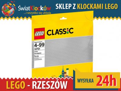 LEGO CLASSIC 10701 Szara Płytka Konstrukcyjna