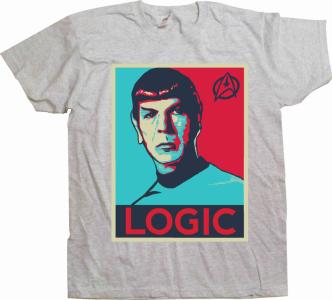 Star Trek, Spock, Logic, T-Shirt, Koszulka