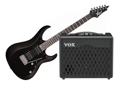 CORT X2 BK gitara elekt. + wzmacniacz Vox VX I