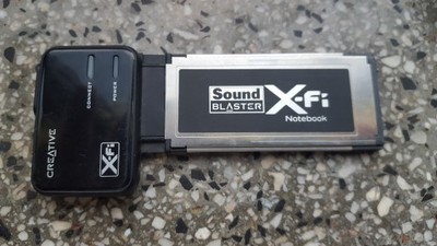 Creative Sound Blaster X-Fi Notebook Wireless