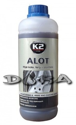 K2 ALOT alkaiczny detergent do felg 1L