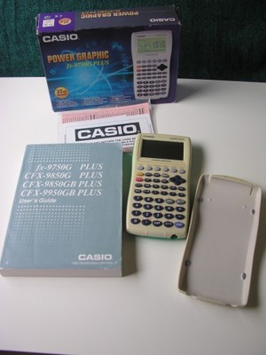 kalkulator naukowy casio fx-9750G PLUS