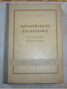 Iwianski - KONSTRUKCJE ŻELBETOWE / 1954 / spis
