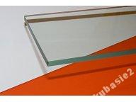 Półka ze szkła 8 mm - szkło czyste float -12x50 cm