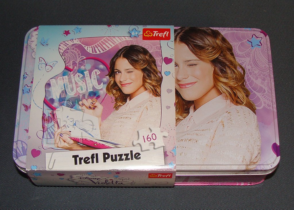 Puzzle Violetta Trefl 160el W Metalowym Pudelku 7034678752 Oficjalne Archiwum Allegro