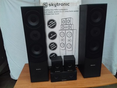 SKYTEC duży zestaw głośników 5.0