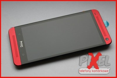 HTC ONE M7 801e NOWY ORG WYŚWIETLACZ LCD RAMKA