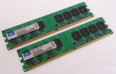 Pamięć RAM Team DDR2 2GB 2x1GB PC2-5300 667MHz