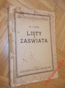 STEAD - LISTY Z ZAŚWIATA - 1932