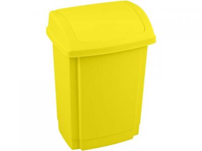 Kosz na śmieci Swing 25L żółty Zinc Plast Team