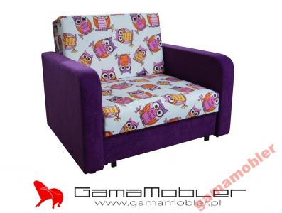 Sofa kanapa jedynka rozkładana ADAŚ dla dzieci - 5990174593 - oficjalne  archiwum Allegro