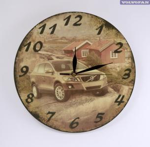 Zegar ścienny VOLVO XC60 - rękodzieło - prezent