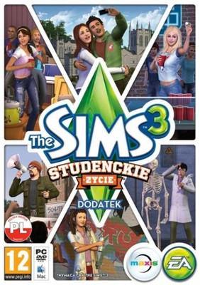 The Sims 3 Studenckie Życie PL  KOD ORIGIN AUTOMAT