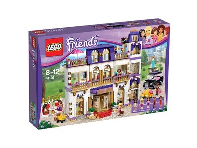 LEGO FRIENDS 41101 Grand Hotel w Heartlake - 6829509416 - oficjalne  archiwum Allegro