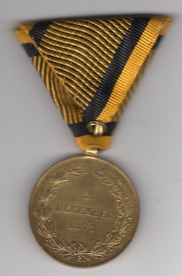 OG006 Austria Medal pamiątkowy 2.12.1873