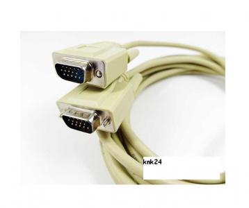 Kabel przewód VGA SVGA 5mb wtyk /wtyk KRAKOW SKLEP