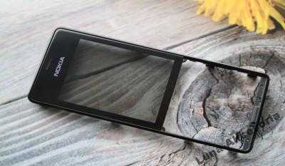 100% Oryginalna Obudowa Front Nokia 515 Black