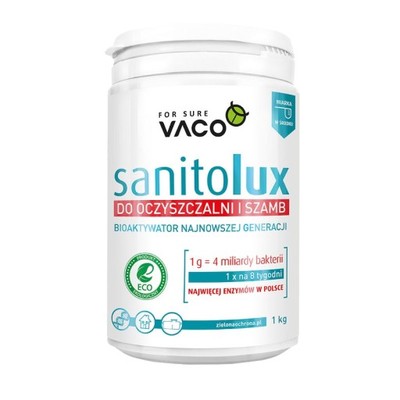 ECO SanitoLUX do oczyszczalni i szamb 1kg VACO