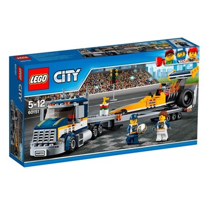LEGO City Klocki Transporter dragsterów 60151