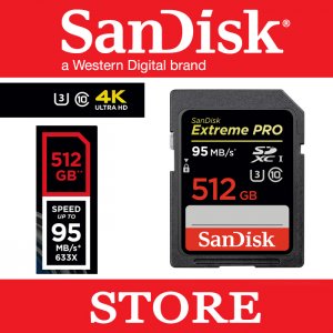 SanDisk Extreme Pro SDXC 512GB U3 4K