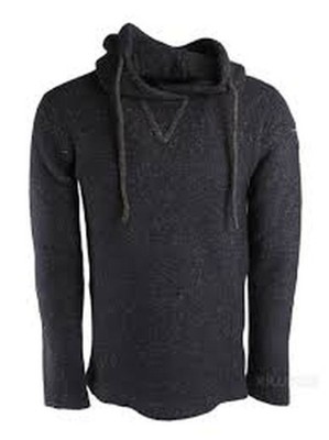 Armani Jeans czarny sweter wełny L outlet