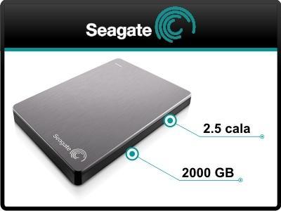 Seagate Portable Backup Plus Slim 2TB USB 3.0 Slv