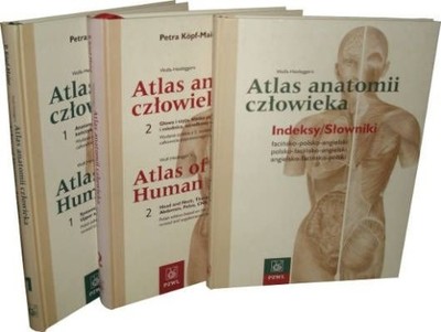 Atlas anatomii człowieka Wolfa Heideggera 1-3