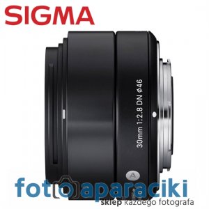 Sigma Art 30 mm f/2.8 DN Sony E czarny FV23% Łódź