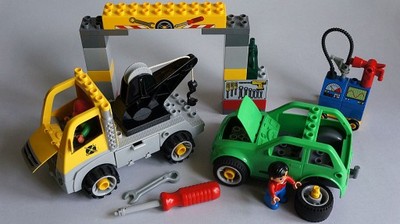 Lego Duplo 5641 warsztat samochodowy bdb+ - 7000813184 - oficjalne archiwum  Allegro