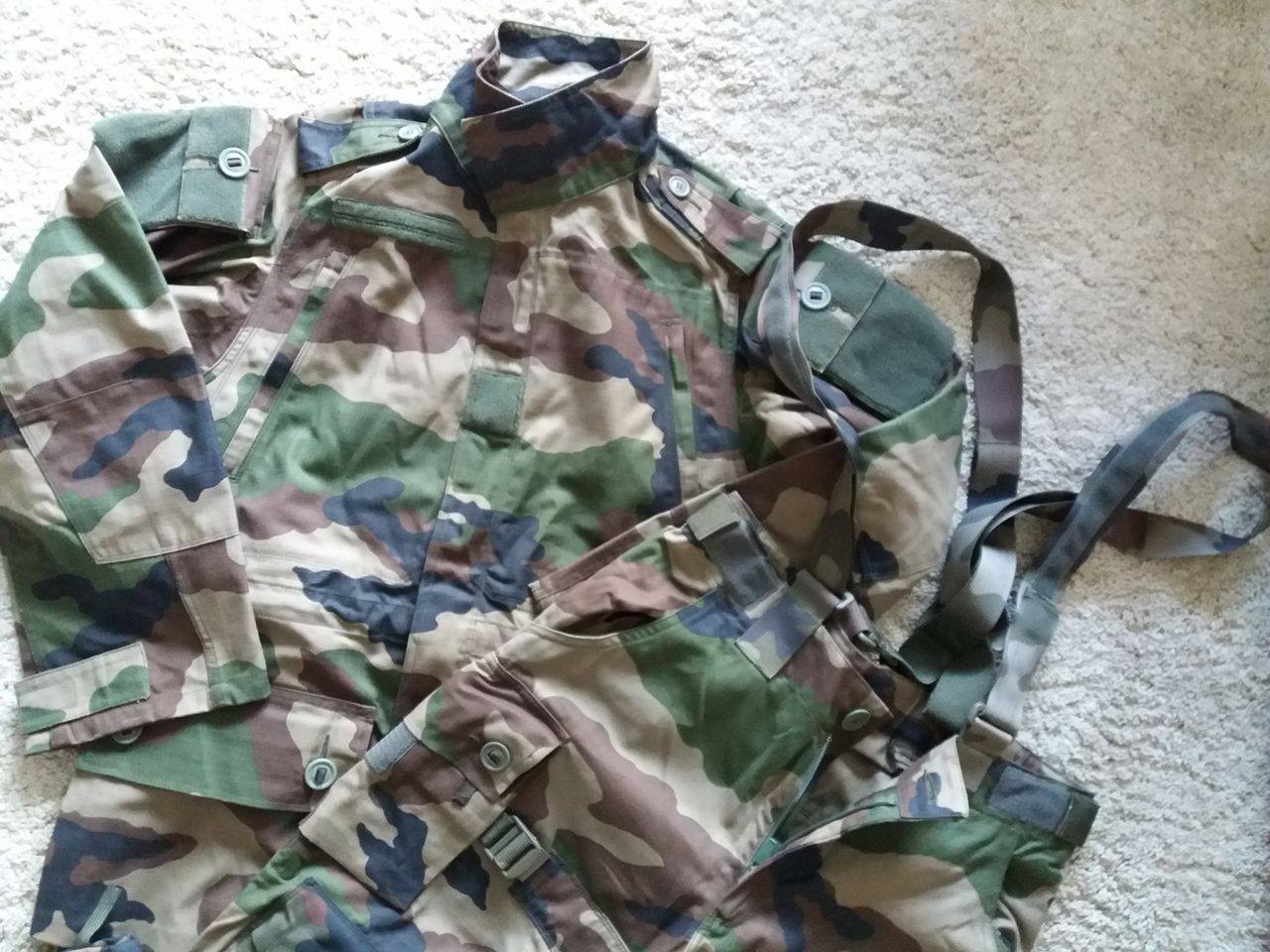 Bluza + spodnie na szelkach Armia francuska NOWY
