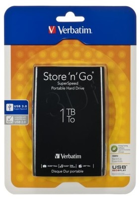 Dysk zewnętrzny Verbatim Store 'n' Go 1000GB 2,5