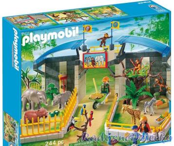 Playmobil 5921 MEGA Zoo zwierzęta dzieci słoń paw - 4223261216 - oficjalne  archiwum Allegro