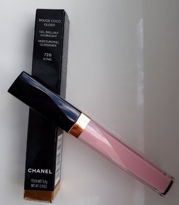 CHANEL, Makeup, Chanel Rouge Coco Gloss 726icing
