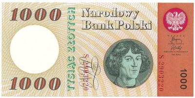 250. 1.000 zł 1965 - S - st.1
