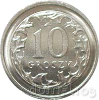 10 groszy 2001 - menniczy